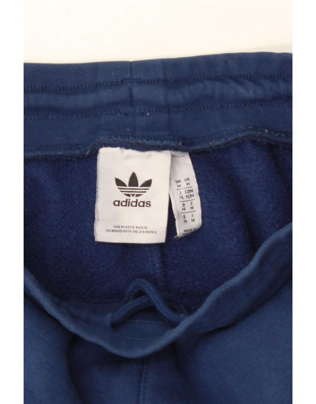 Adidas Hombre Pantalones De Chándal Joggers Medium Azul Marino Algodón