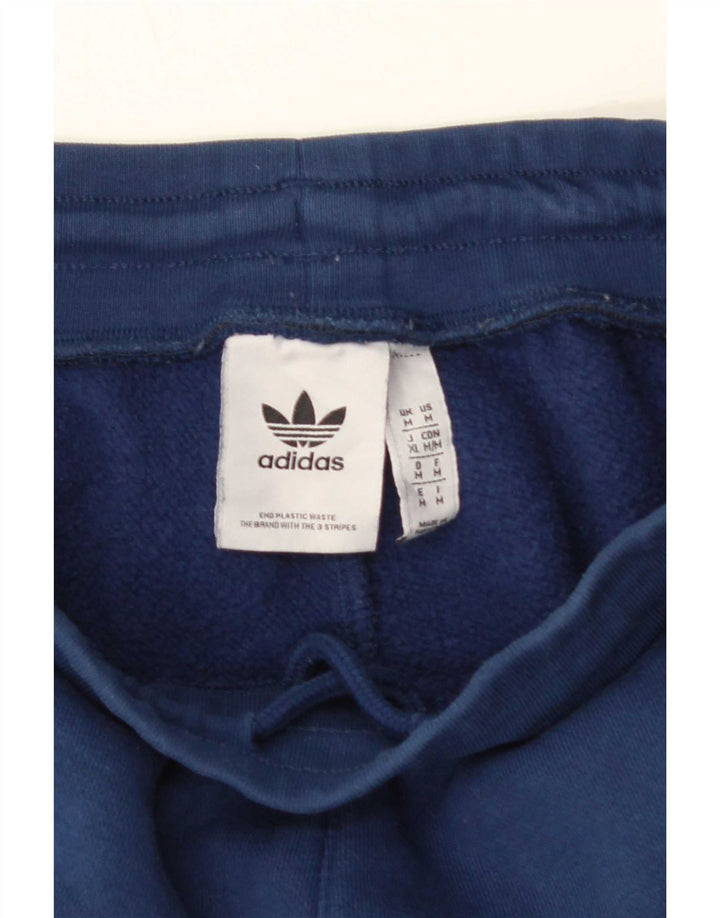Adidas Hombre Pantalones De Chándal Joggers Medium Azul Marino Algodón