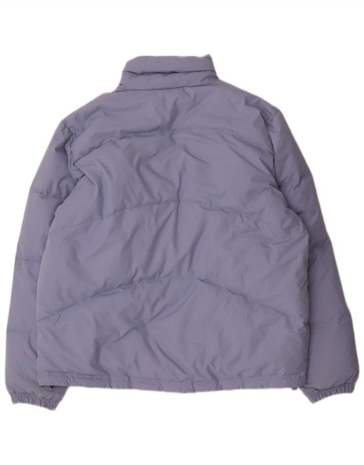 Adidas - Chaqueta acolchada extragrande para mujer, talla 40, poliéster azul grande
