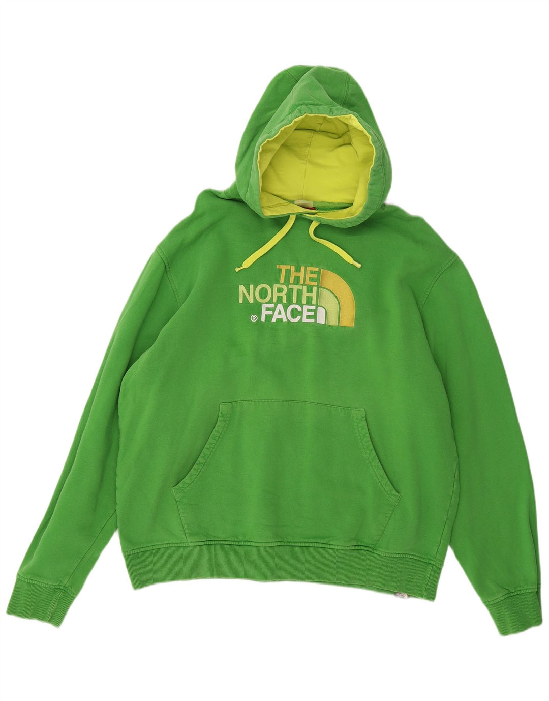 THE NORTH FACE Jersey con capucha gráfico para hombre XL Algodón verde