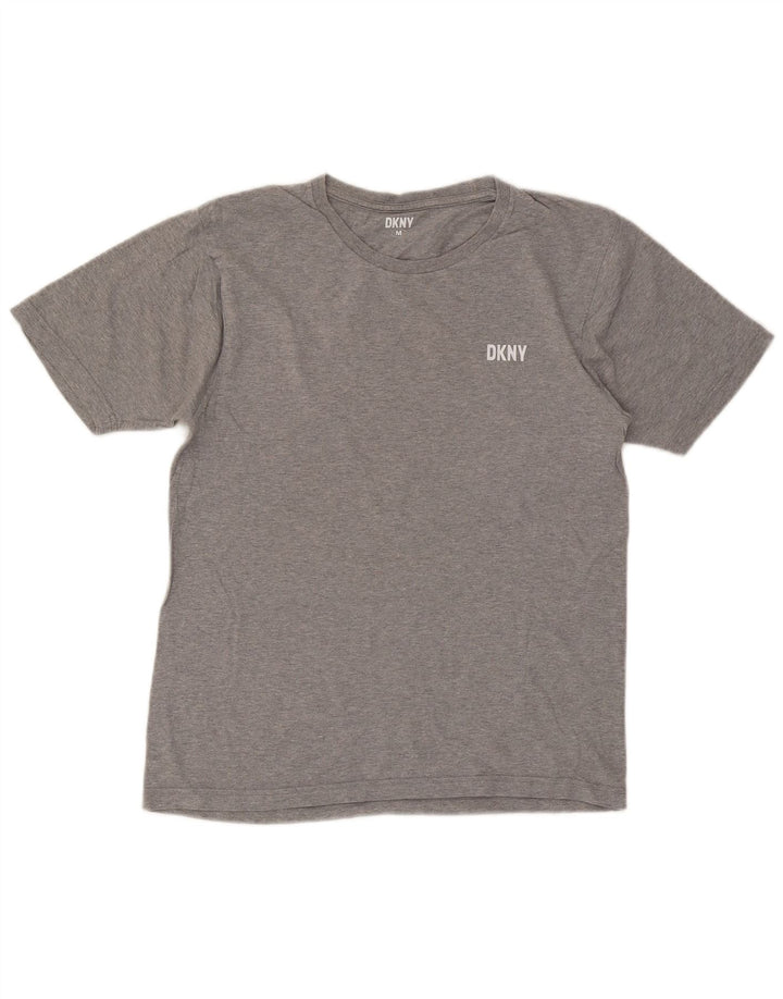 Camiseta Dkny Hombre Top Algodón Gris Medio