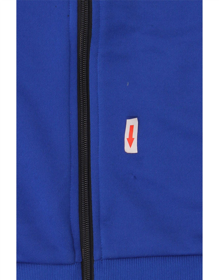 Adidas - Chaqueta de chándal gráfica para niños, 9-10 años, color azul