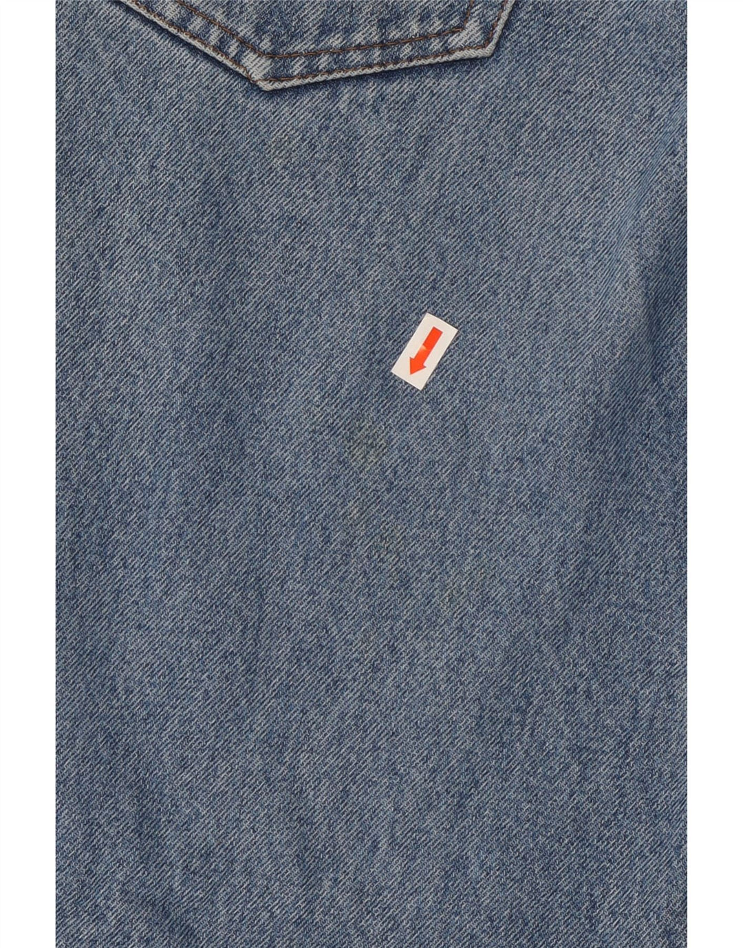 Vaqueros cónicos vintage para mujer W26 L27 azul