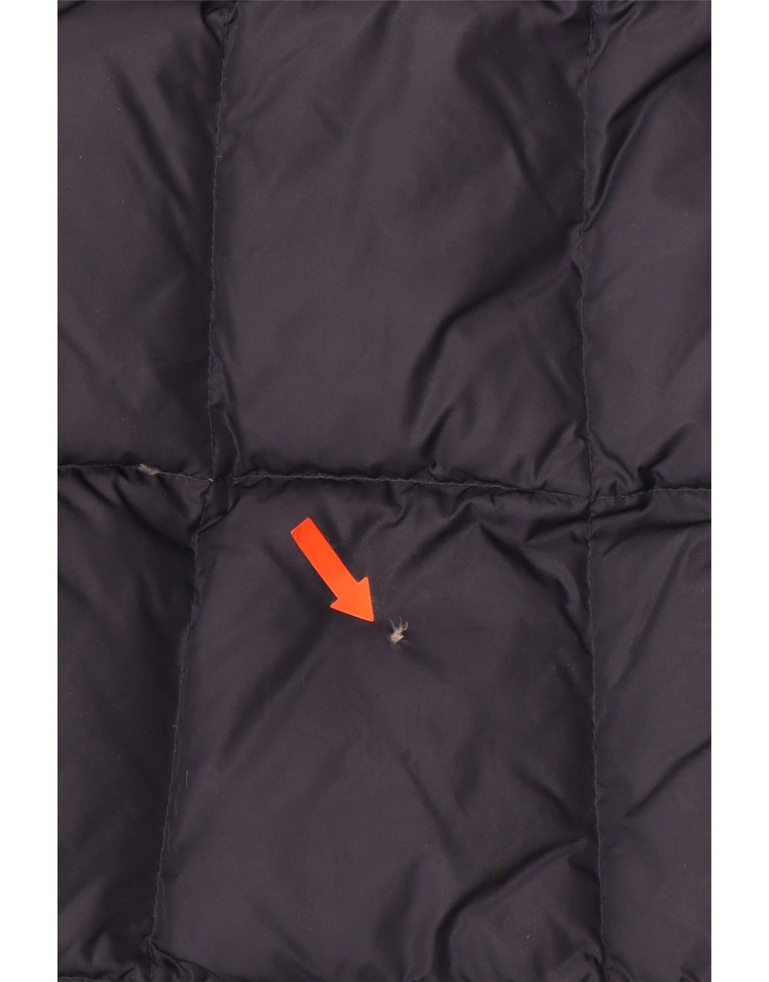 THE NORTH FACE Abrigo acolchado con capucha extragrande para mujer UK 10 Small Azul marino