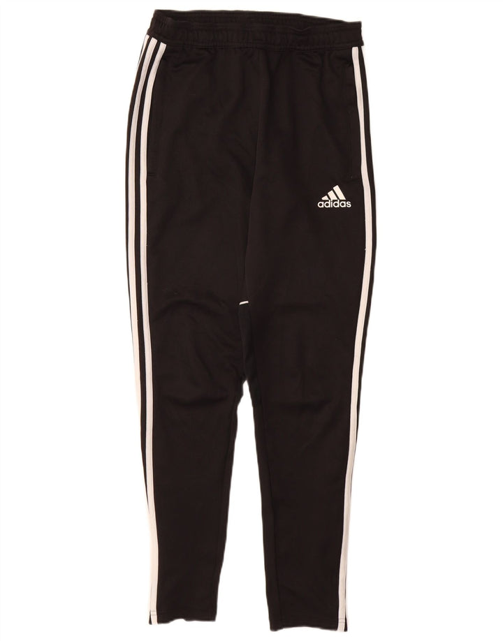 ADIDAS Pantalones de chándal para mujer UK 6 XS Negro Poliéster