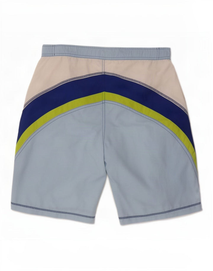 Champion Bañador Corto De Poliamida Color Block Blanco Pequeño Para Hombre