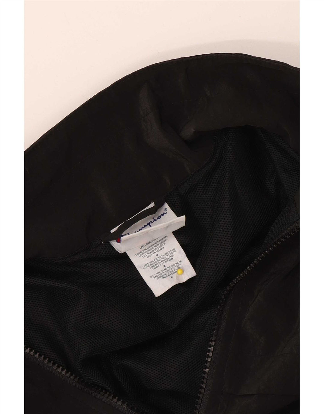 Champion Chaqueta de chándal para mujer UK 40 Mediana Poliéster negro