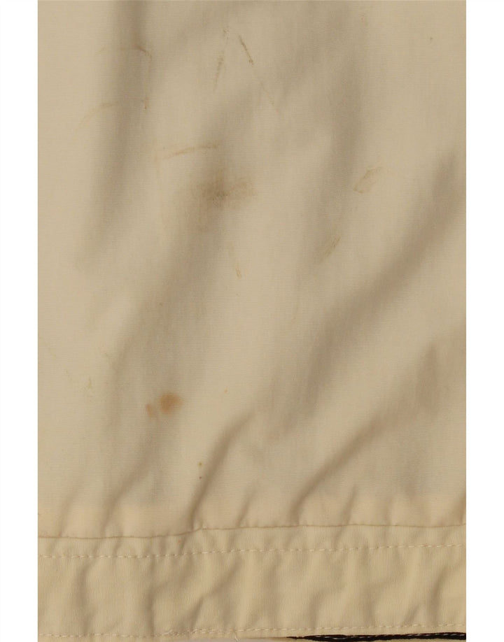 MURPHY & NYE Mens Windbreaker Jacket UK 40 Large Beige Polyester