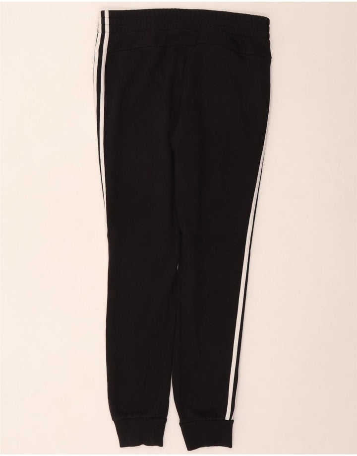 ADIDAS Pantalones de chándal para mujer Joggers UK 12/14 Mediano Negro Algodón
