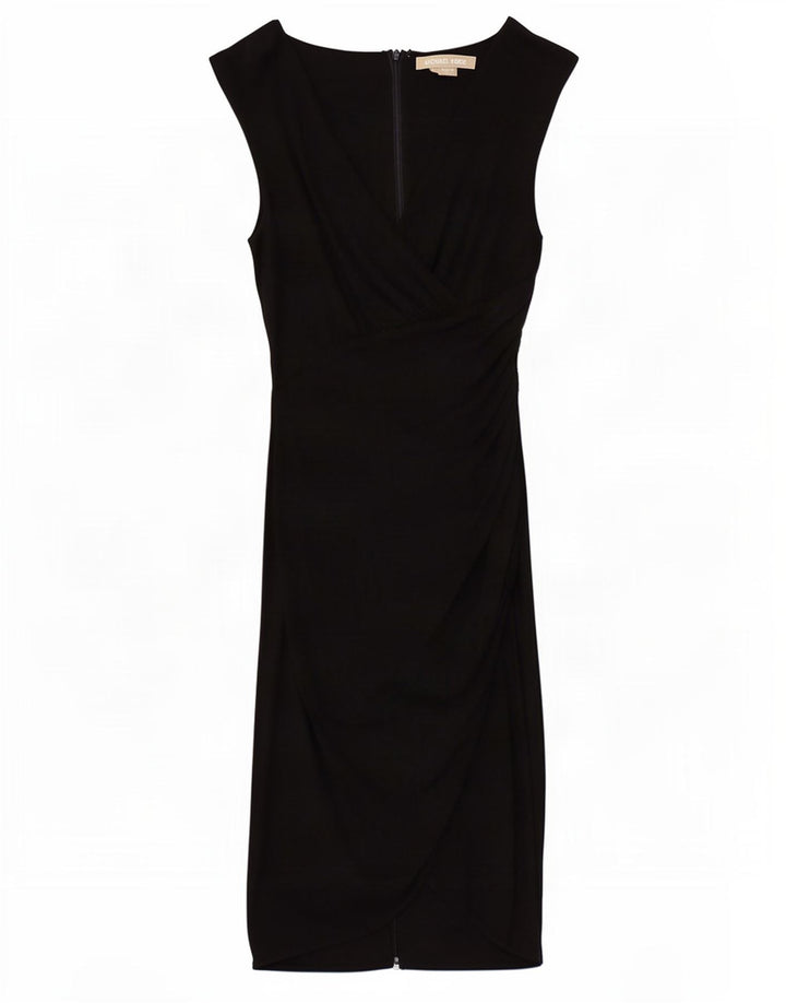 Michael Kors Vestido sin mangas para mujer US 6 Mediano Negro