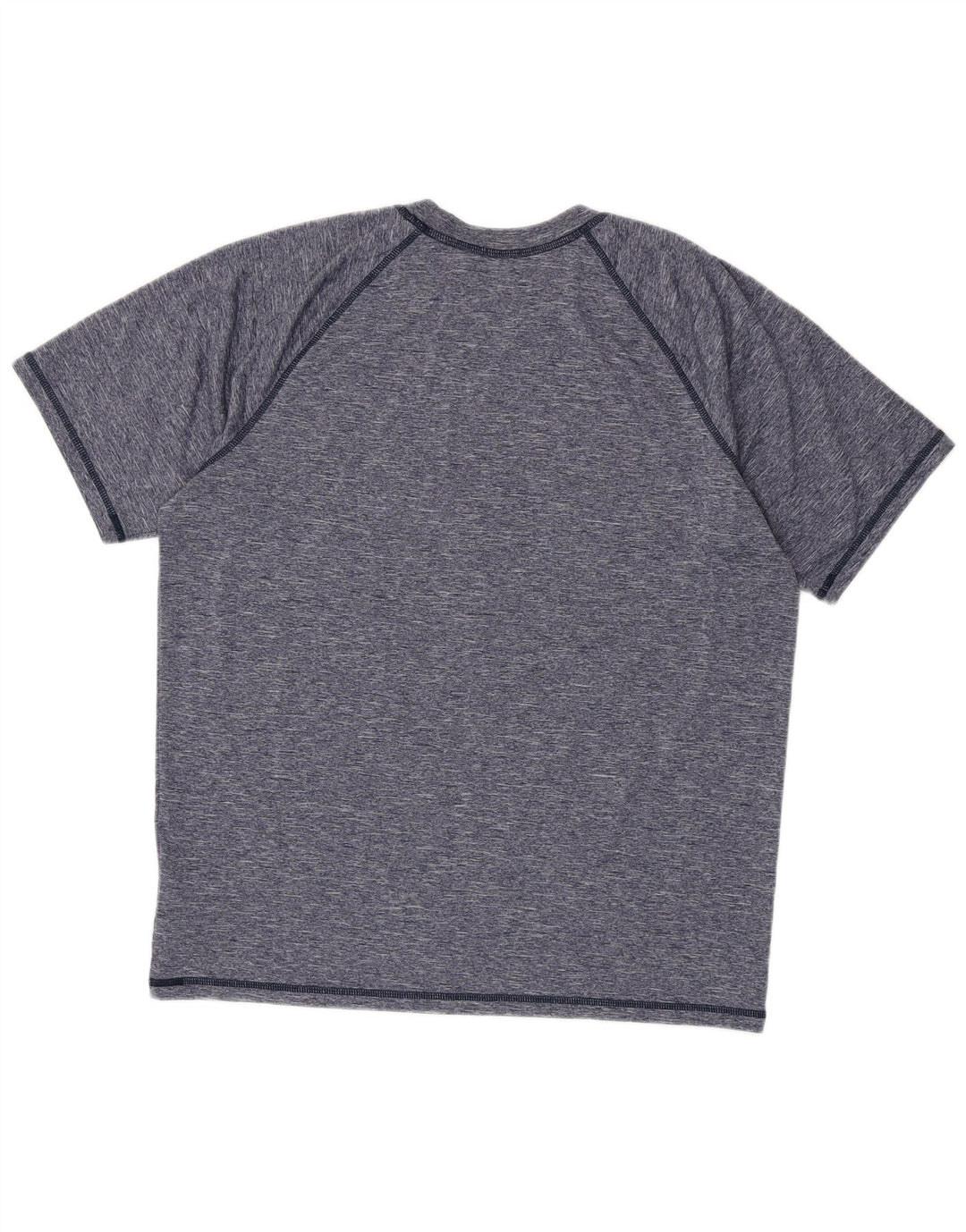 Camiseta Nike Dri Fit para hombre, talla grande, poliéster moteado en azul marino