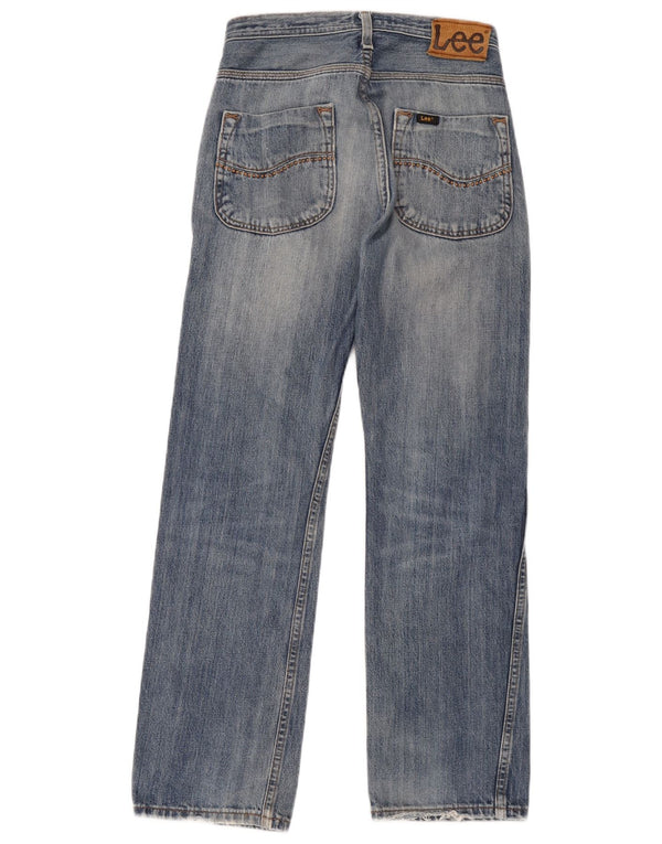 Lee Boys Palmer Trim Jeans rectos 11-12 años W28 L28 Algodón azul