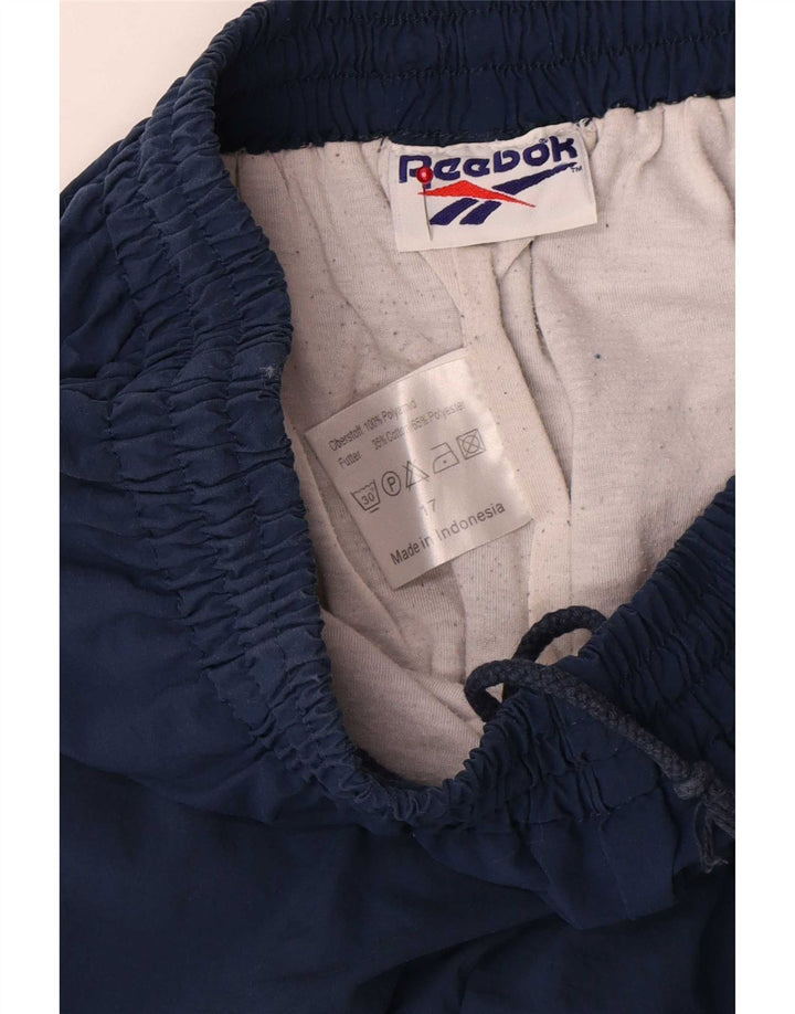 Pantalón Deportivo Reebok Hombre Joggers Medium Azul Marino Poliamida