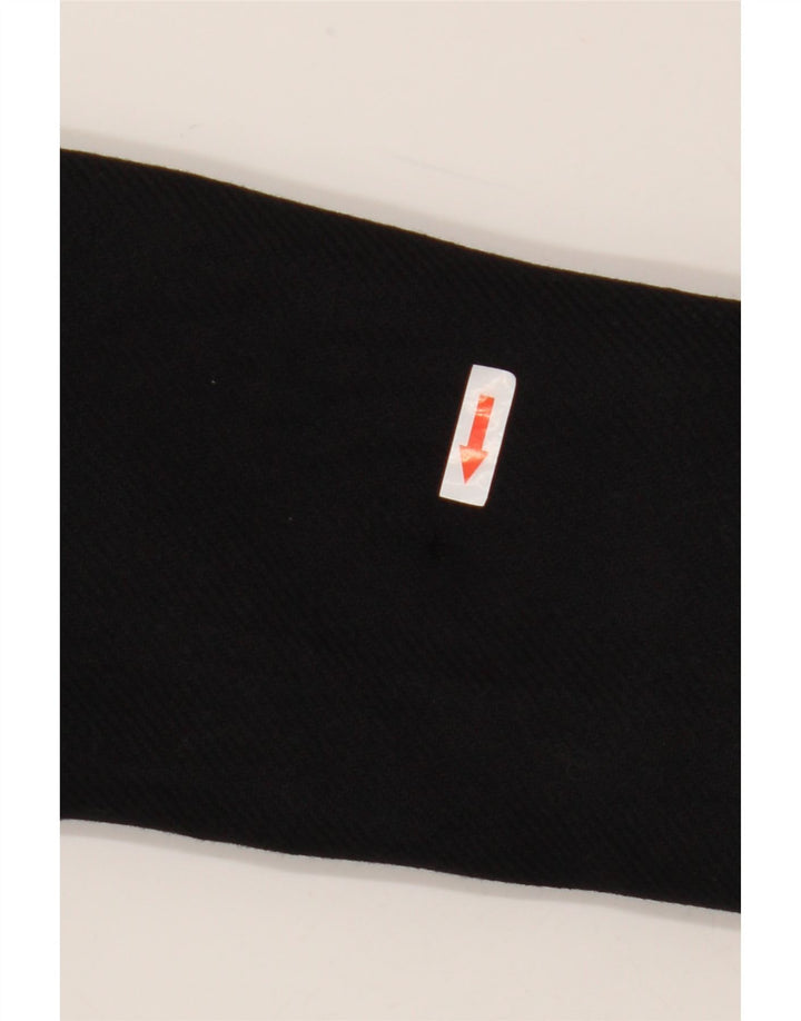 Zara Mujer Abrigo UK 44 Mediano Lana Negra