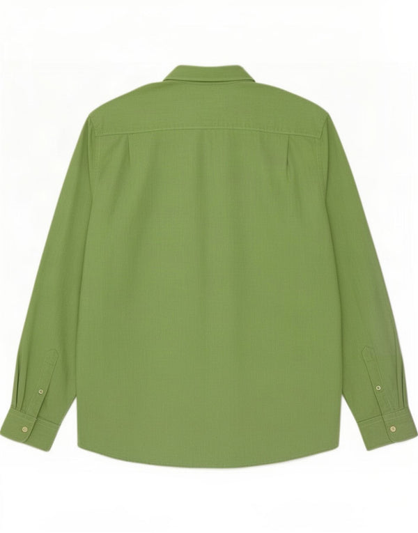 Springfield Camisa Hombre Regular Fit XL Algodón Verde