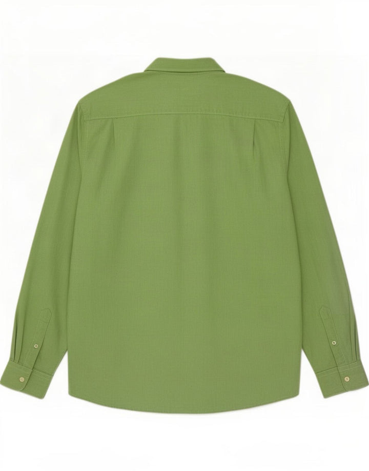 Springfield Camisa Hombre Regular Fit XL Algodón Verde