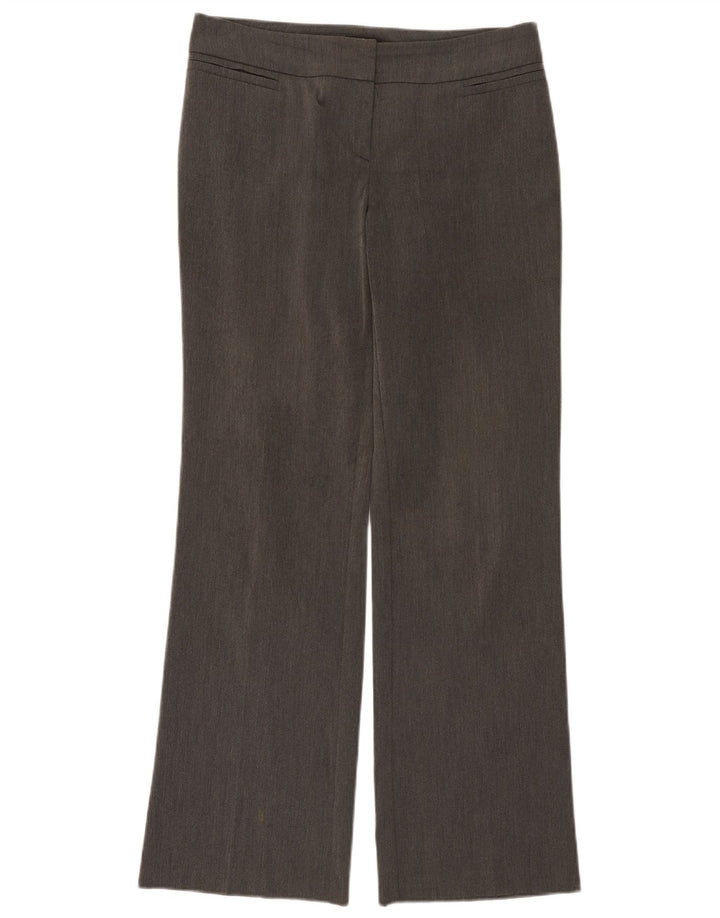 SASHA Pantalones casuales con corte de bota para mujer US 12 Large W32 L32 Poliéster gris