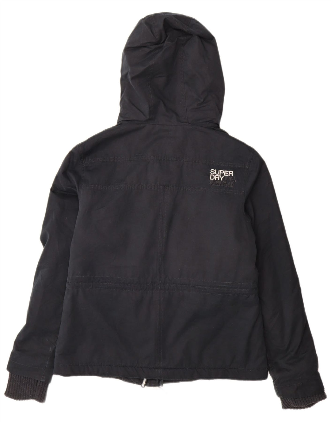 Superdry Chaqueta Cortavientos The Windparka para Mujer UK 44 Grande Azul Marino