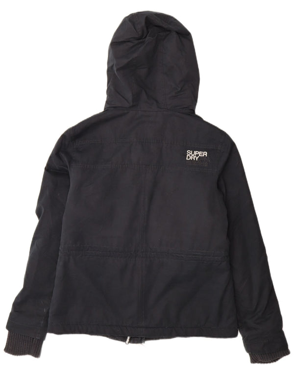 Superdry Chaqueta Cortavientos The Windparka para Mujer UK 44 Grande Azul Marino