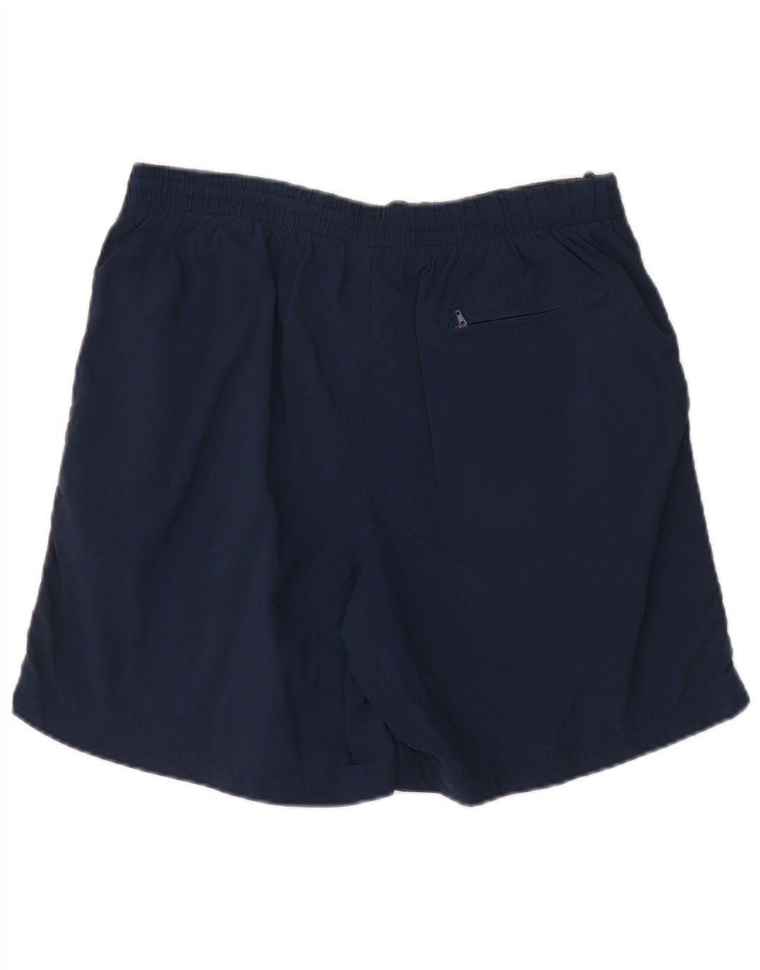 Reebok - Pantalones cortos deportivos para hombre, talla grande, nailon azul marino