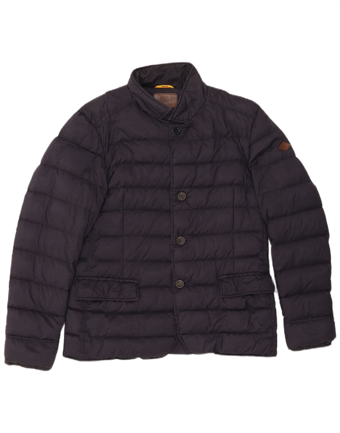 Roy Rogers Chaqueta acolchada para hombre IT 52 XL Nylon azul marino