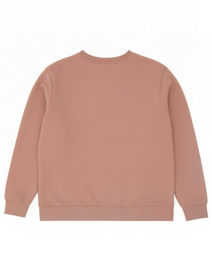 Marks & Spencer - Sudadera extragrande para mujer, talla 40, algodón rosa medio