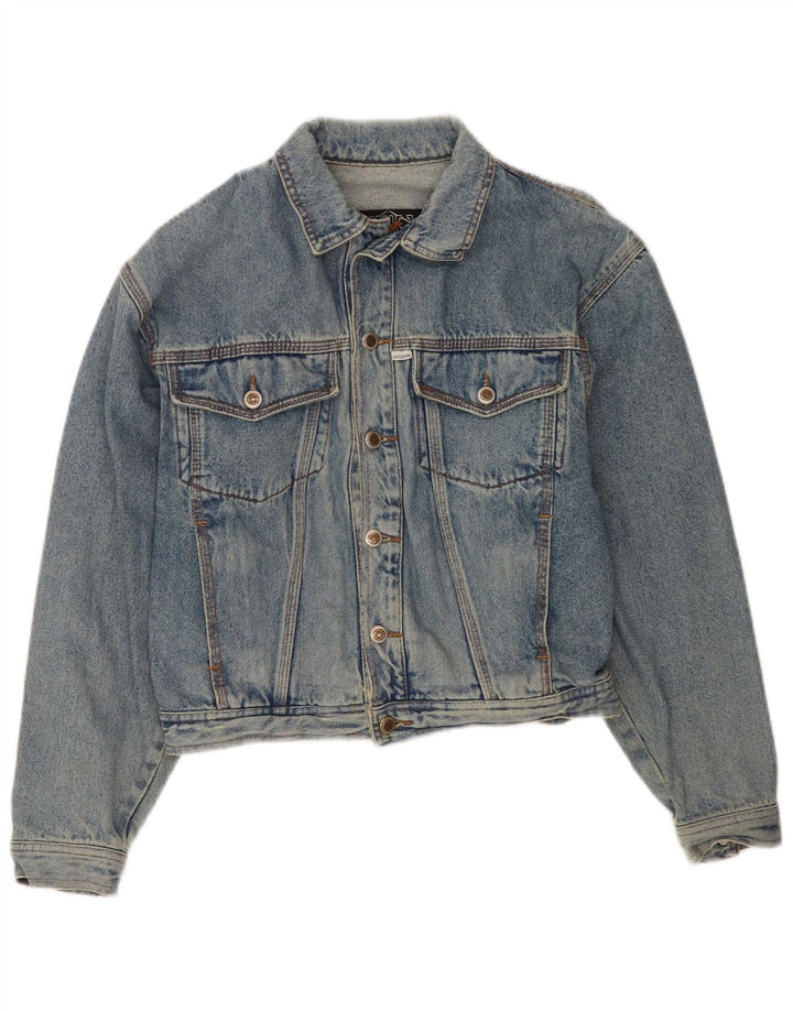 OFFSHORE Chaqueta vaquera corta para mujer UK 44 Azul medio