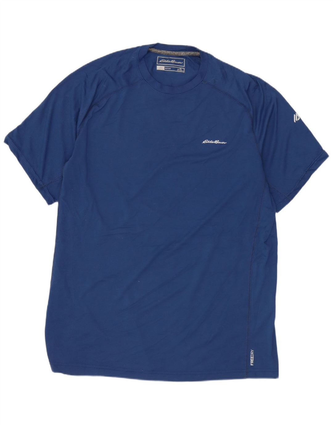EDDIE BAUER Camiseta Hombre Top Grande Poliéster Azul