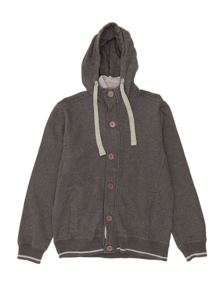 CHAMPION Mens Zip Hoodie Sweater Medium Grey Cotton Vintage Champion and Second-Hand Champion from Messina Hembry 