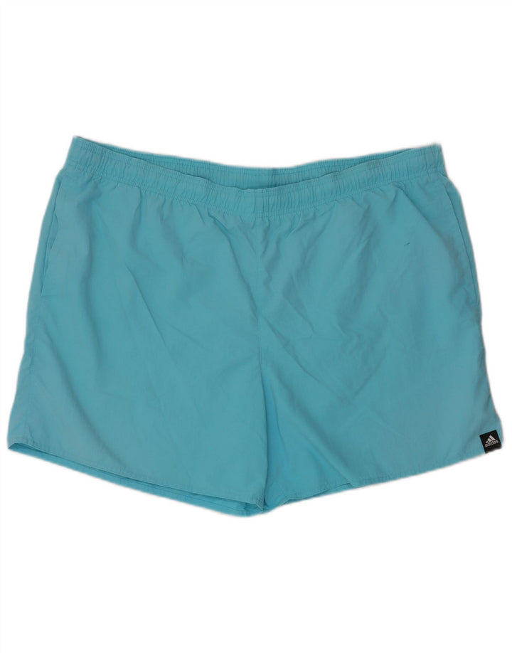 ADIDAS Mens Sport Shorts 2XL  Blue Nylon