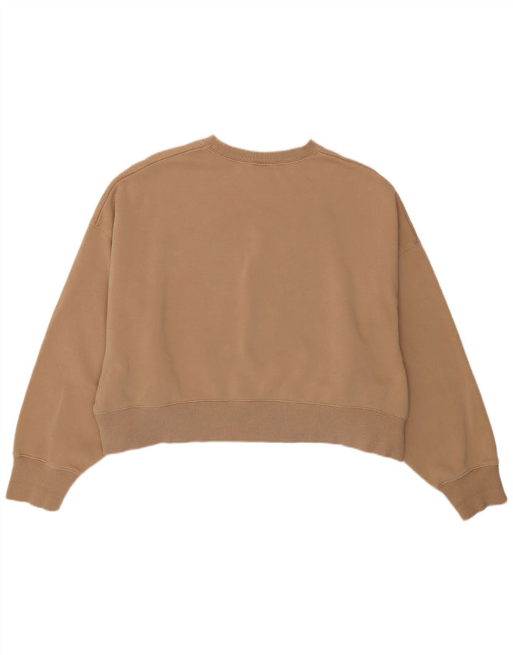 Nike - Sudadera extragrande para mujer, talla 40, algodón, color marrón medio