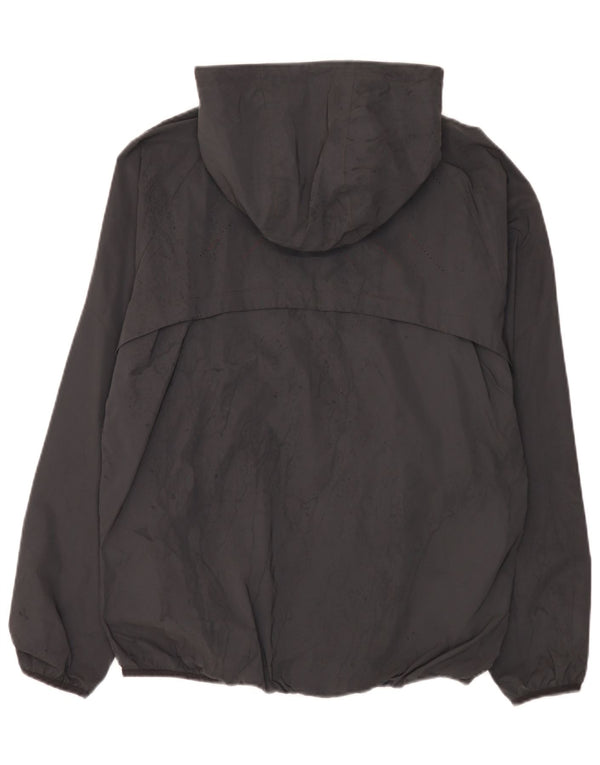 Chaqueta impermeable con capucha para hombre Ellesse UK 38 Poliamida gris medio