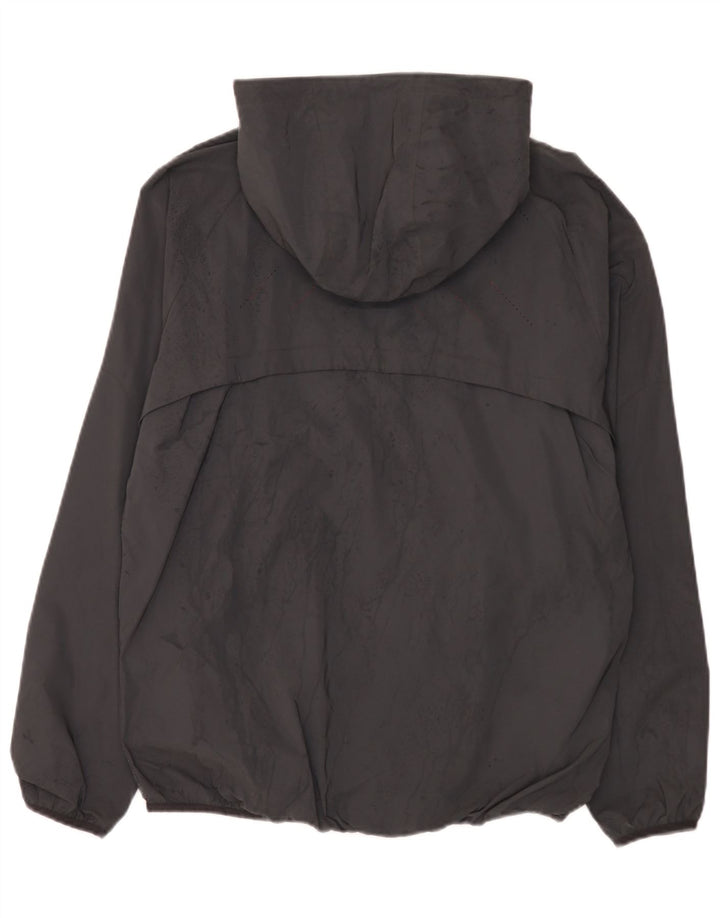 Chaqueta impermeable con capucha para hombre Ellesse UK 38 Poliamida gris medio