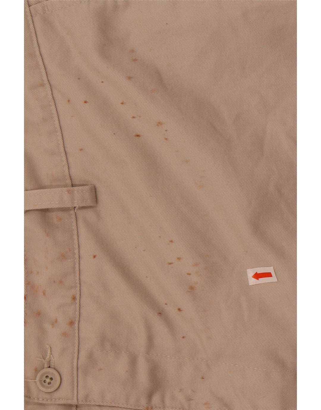 Eddie Bauer Pantalones cortos chinos altos para hombre W44 2XL Algodón beige