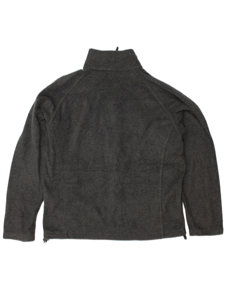 COLUMBIA Chaqueta polar para hombre UK 40 Grande Gris Poliéster