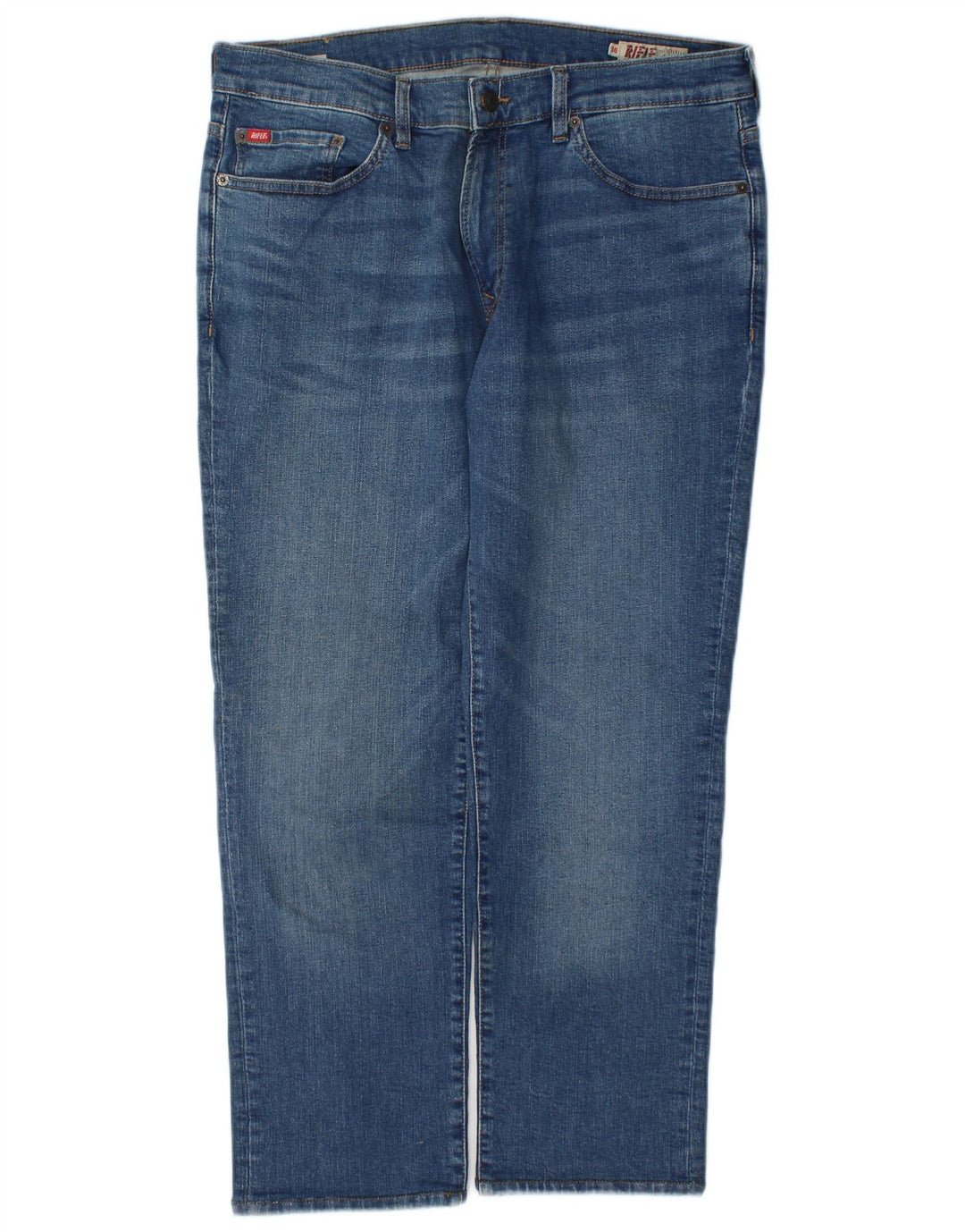 Vaqueros rectos para hombre Rifle W36 L28 Algodón azul