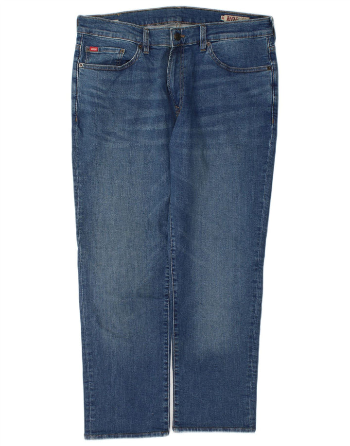 Vaqueros rectos para hombre Rifle W36 L28 Algodón azul