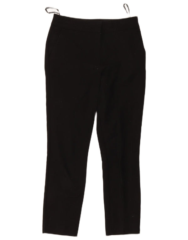 Warehouse Pantalones cortos ajustados para mujer UK 8 Small W30 L25 Algodón negro