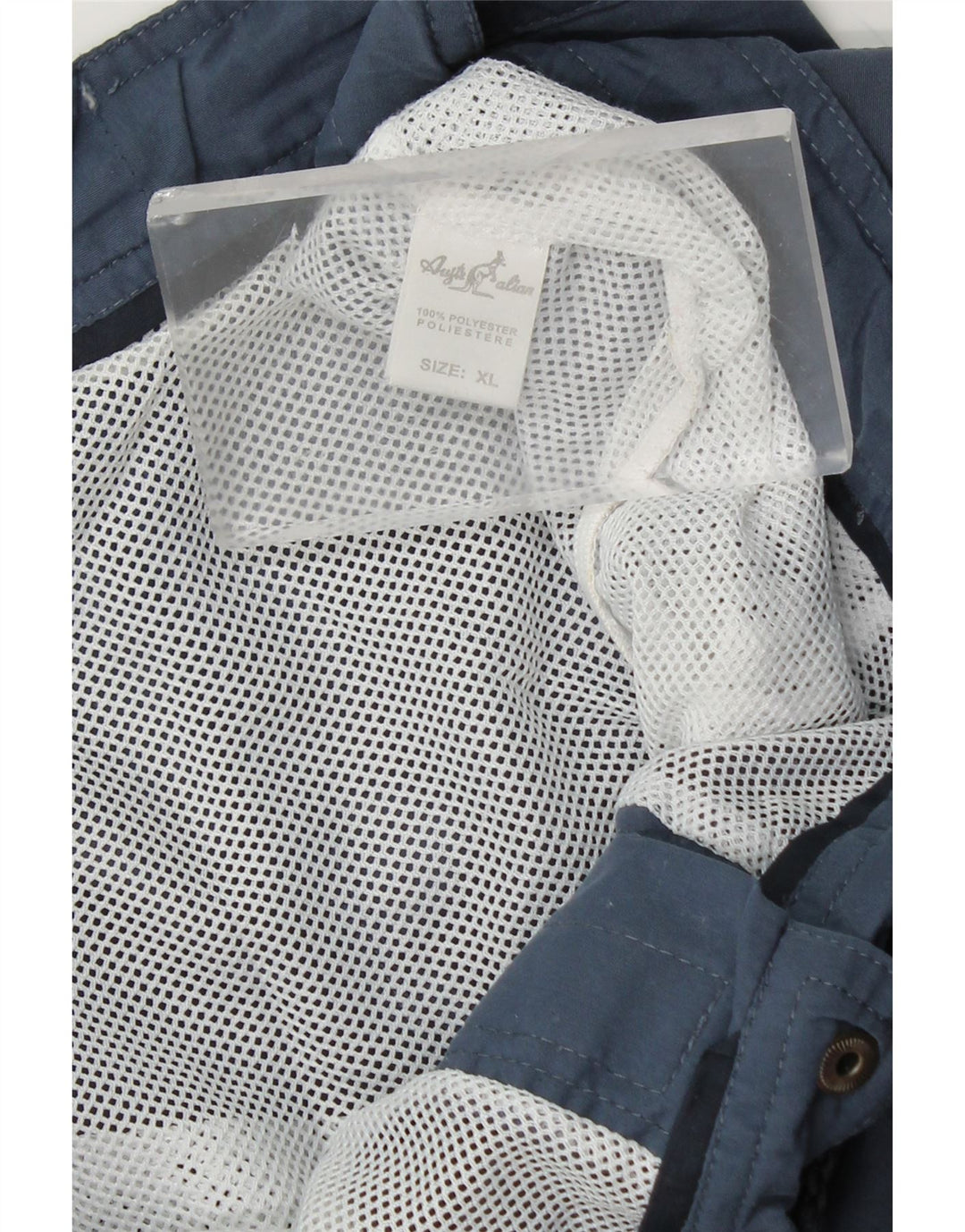 AUSTRALIAN L'ALPINA Pantalones cortos deportivos gráficos para hombre XL Poliéster azul marino