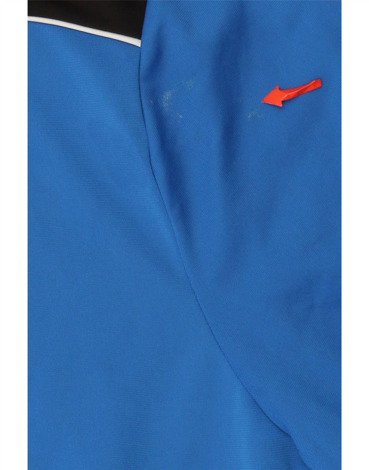 Puma Chaqueta de chándal para hombre con bloques de color azul grande Poliéster