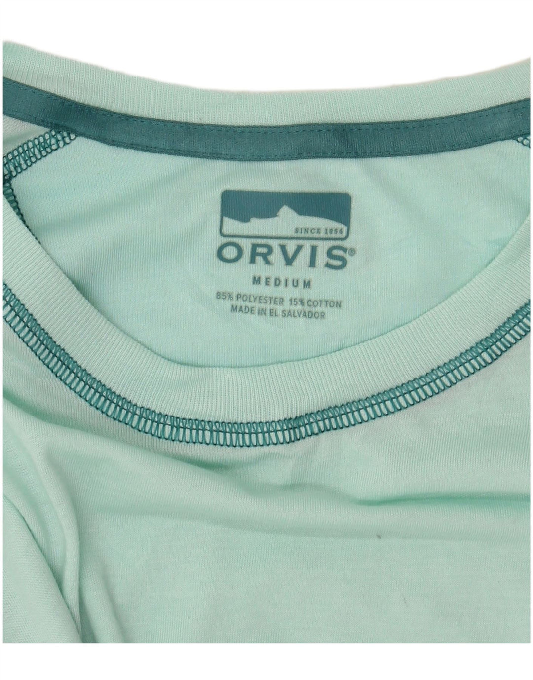 Orvis Hombre Top Manga Larga Poliéster Verde Medio