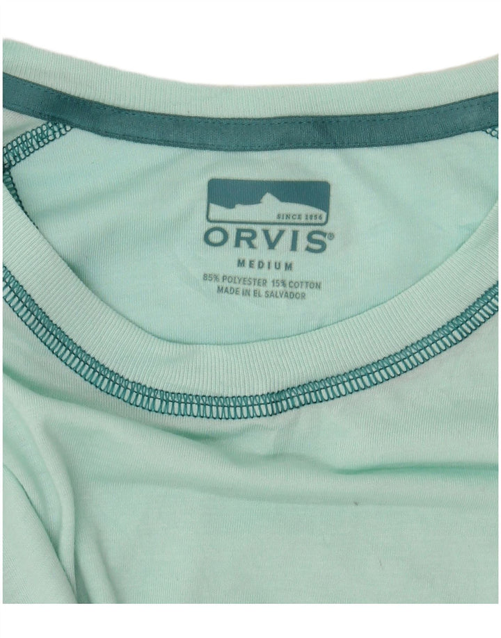 Orvis Hombre Top Manga Larga Poliéster Verde Medio