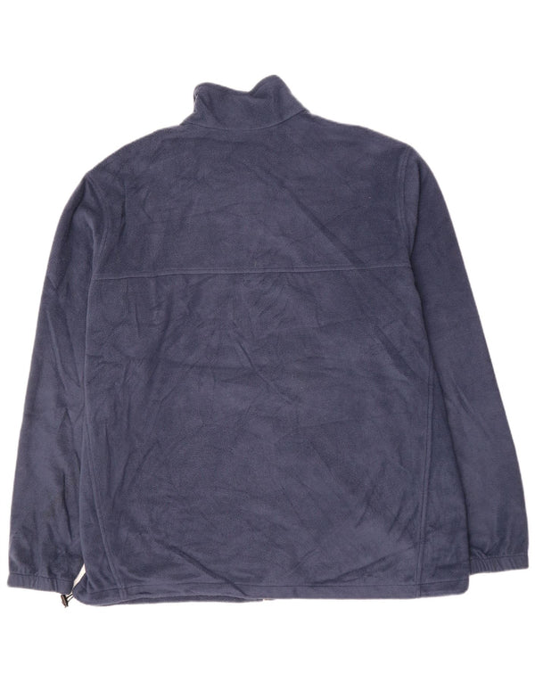 Columbia Chaqueta polar para hombre UK 44 2XL Azul marino Poliéster