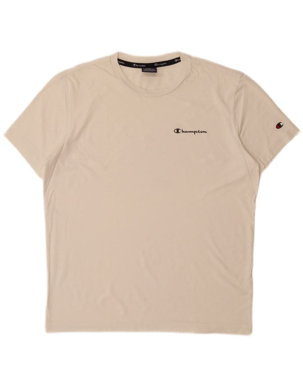 CHAMPION Camiseta para hombre Top Small Off White