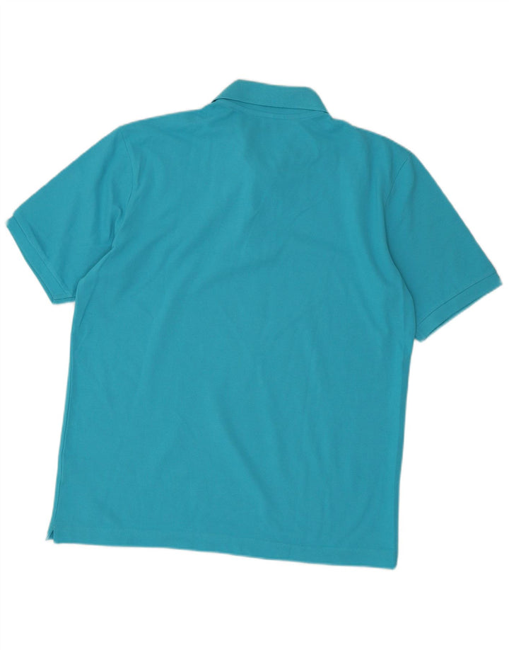 KAPPA Polo Hombre Grande Azul Algodón