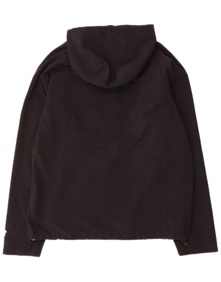 New Balance Chaqueta superior de chándal con capucha para hombre Poliéster negro grande