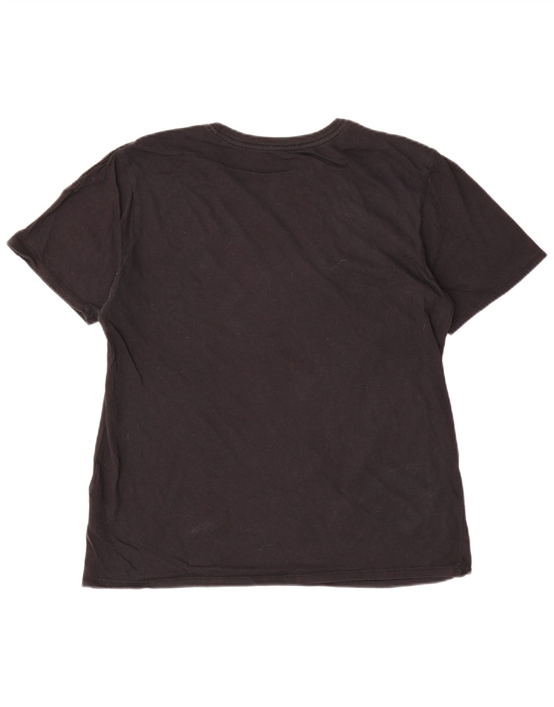 Nike Camiseta con gráfico de corte atlético para hombre Top mediano de algodón negro