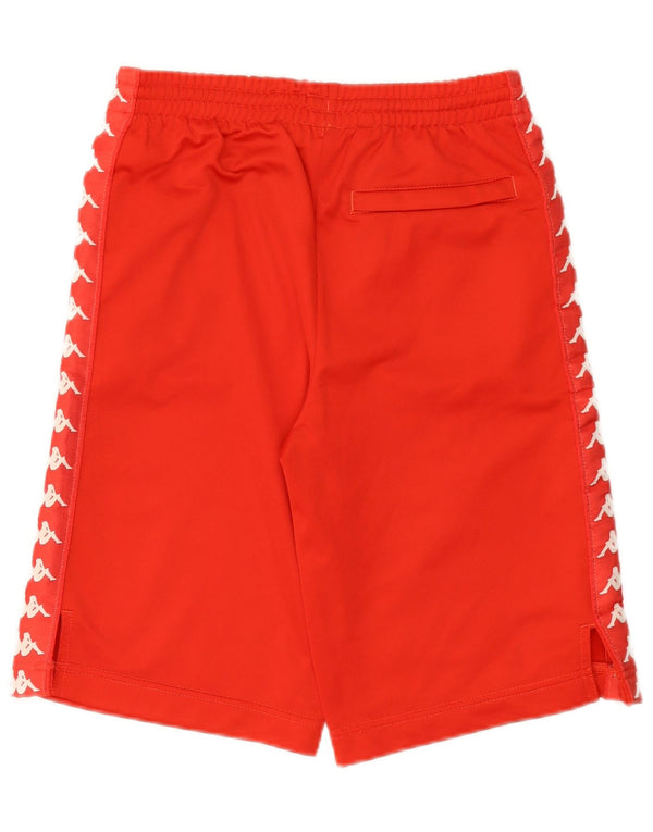Kappa Mens Graphic Sport Shorts XS Poliéster rojo