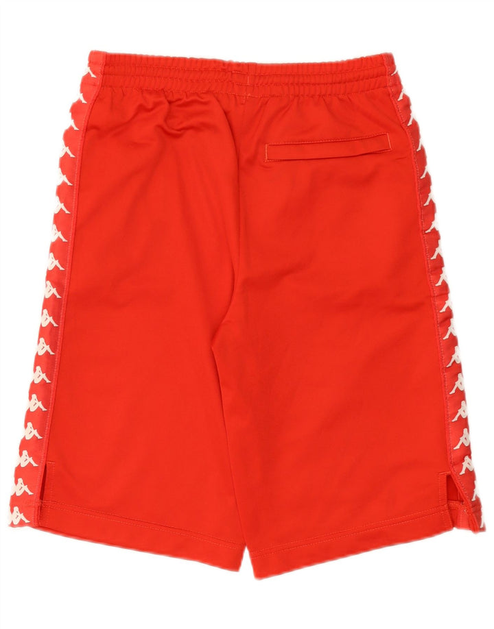 Kappa Mens Graphic Sport Shorts XS Poliéster rojo