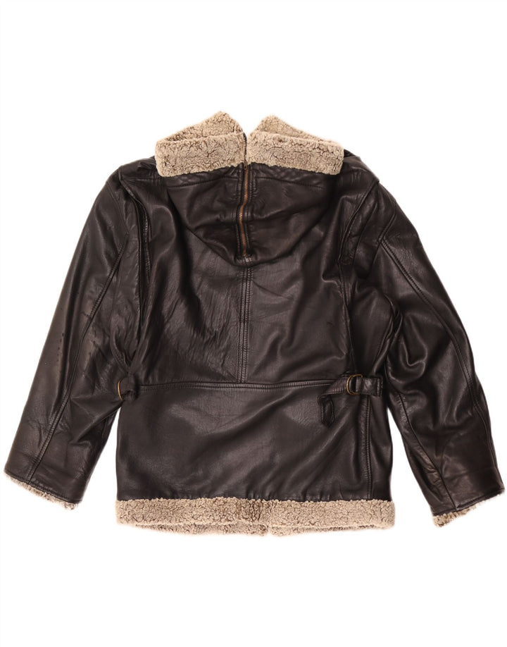 Henry Cottons Chaqueta extragrande con capucha para mujer IT 42 Mediana Negro